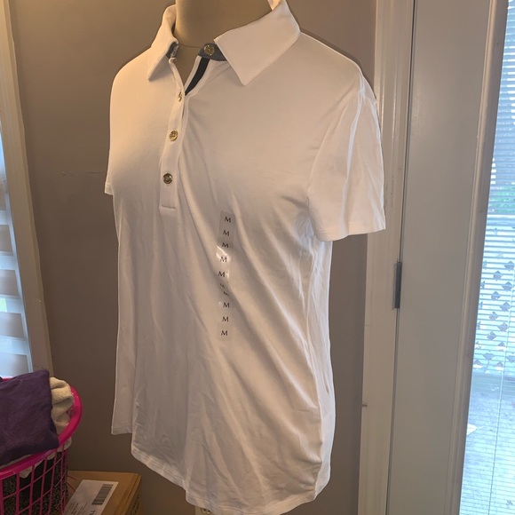 New jones new york classy formal white button up - Picture 4 of 5